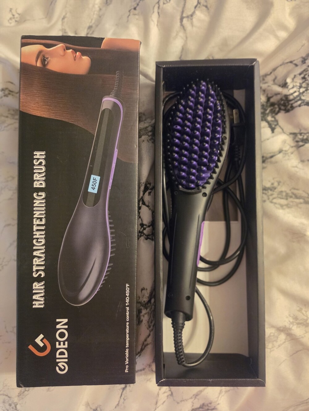 Gideon Straightening Brush - Fast Smooth Styling